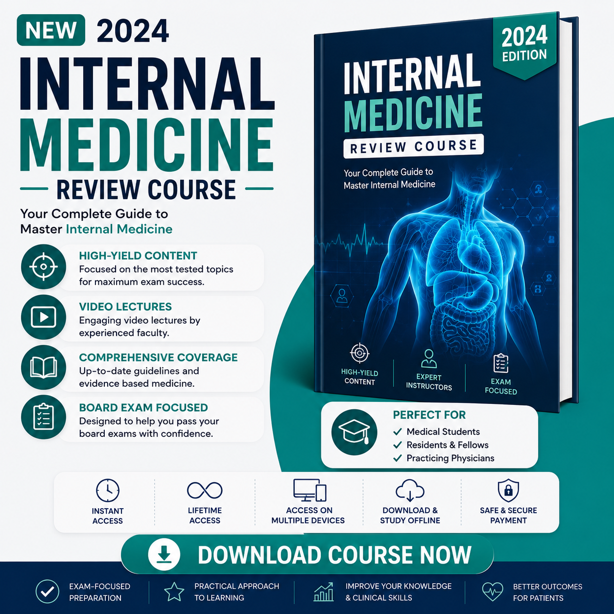 Internal Medicine Video Board Review 2023-2024