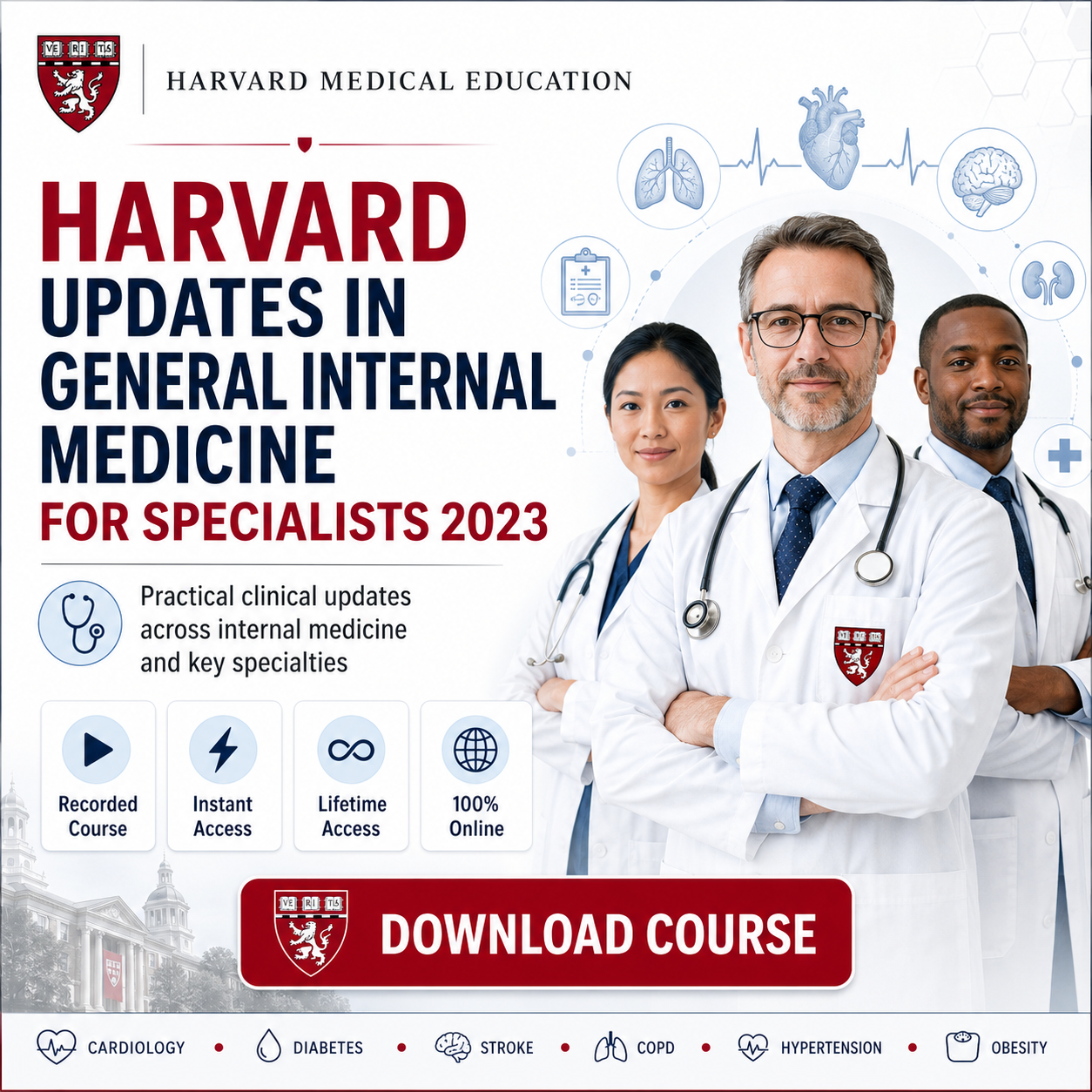 Harvard Updates in General Internal Medicine for Specialists 2023
