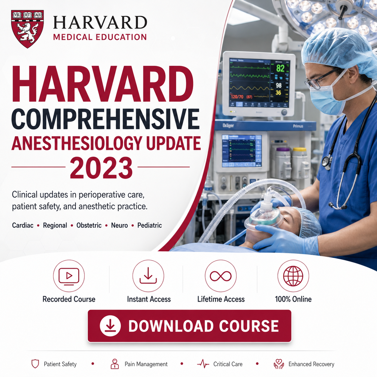 Harvard The Comprehensive 2023 Anesthesiology Update