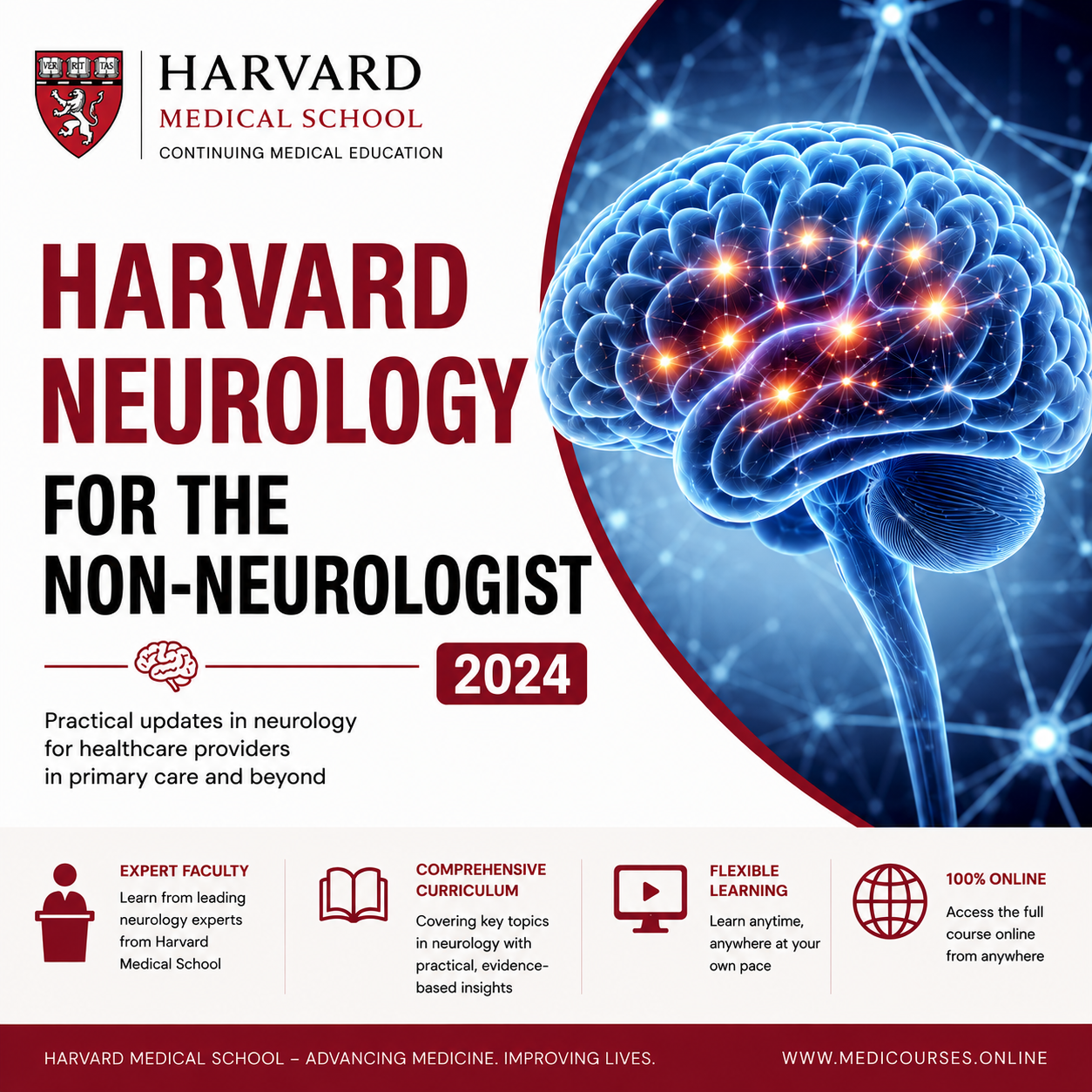 Harvard Neurology for the Non-Neurologist 2024