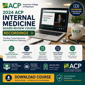 2024 ACP Internal Medicine Board Review Course Recordings