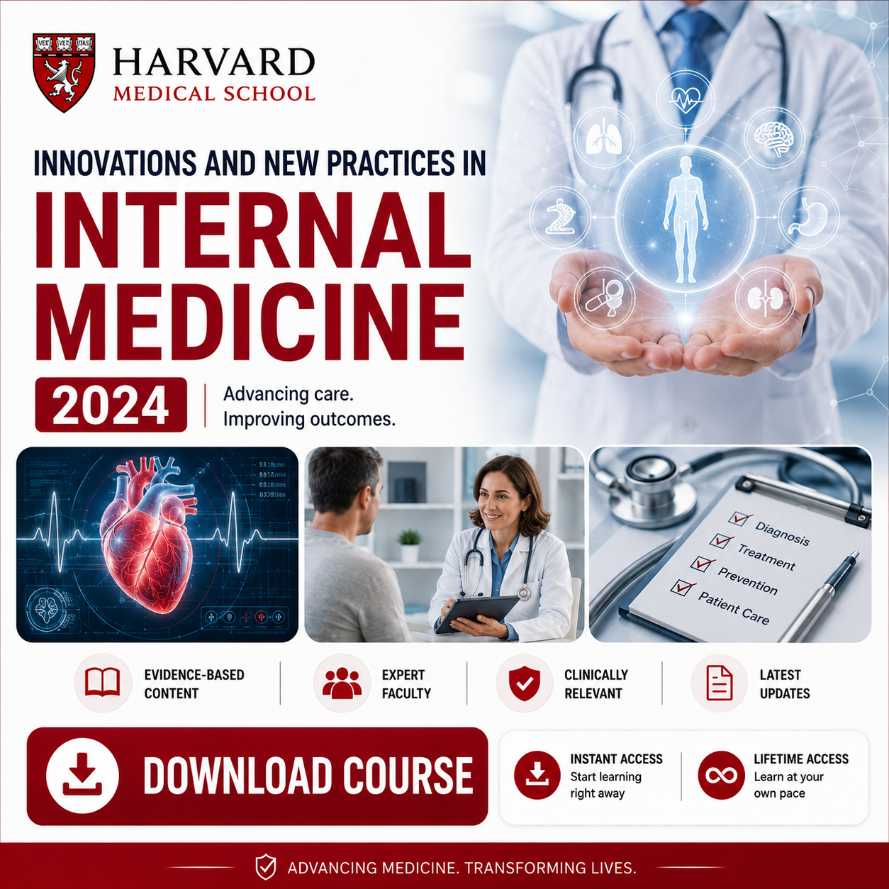 Harvard Innovations and New Practices in Internal Medicine 2024