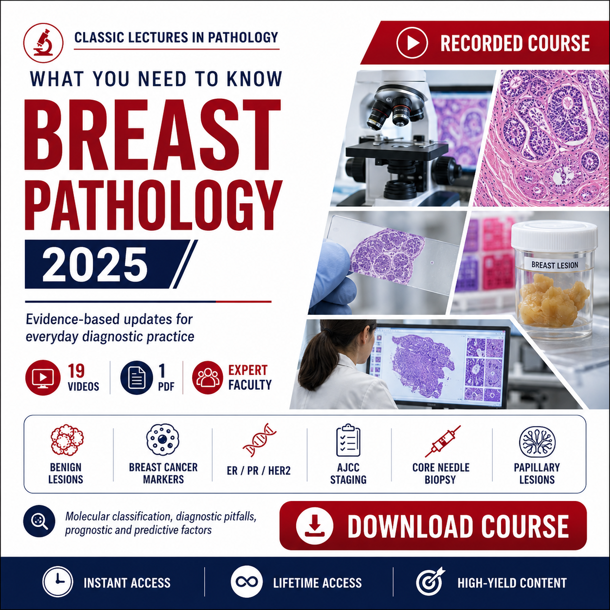 Classic Lectures in Pathology: What You Need to Know: Breast Pathology 2025