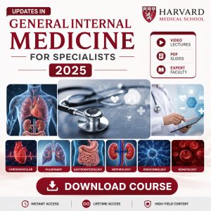 Harvard Updates in General Internal Medicine for Specialists 2025 (Videos + Slides)