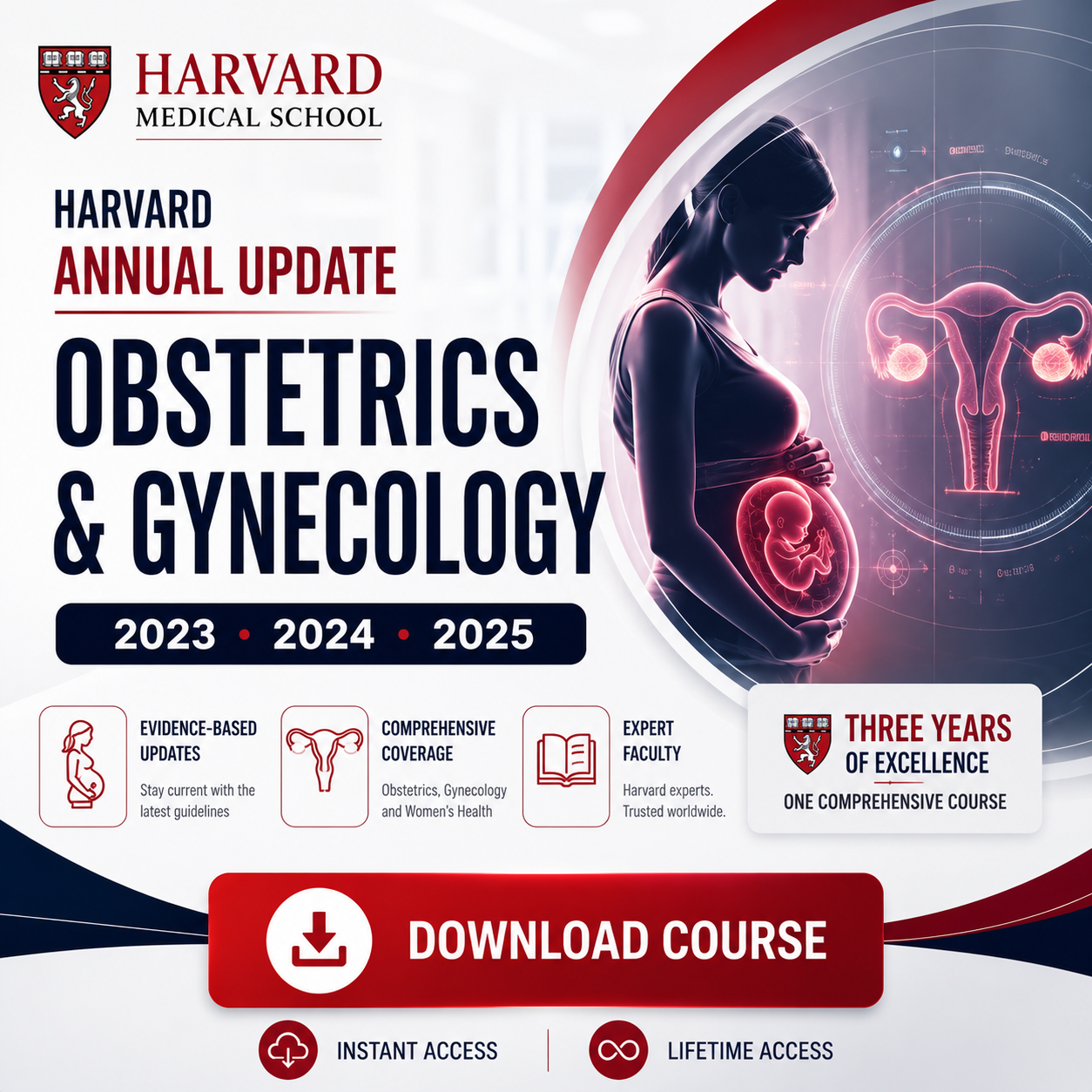 Harvard Annual Update Obstetrics and Gynecology (2023, 2024, 2025)