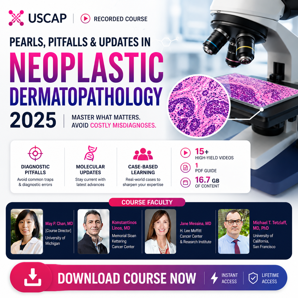 USCAP Pearls, Pitfalls, and Updates in Neoplastic Dermatopathology 2025