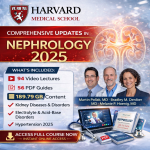 Harvard Comprehensive Updates in Nephrology 2025 (Videos with subtitles + Slides)