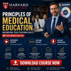Harvard Principles of Medical Education: Maximizing Your Teaching Skills 2025 -March Edition