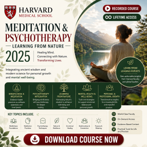 Harvard Meditation and Psychotherapy Learning from Nature 2025