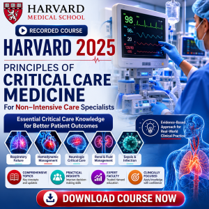 Harvard 2025 Principles of Critical Care Medicine for Non-Intensive Care Specialists (Videos + PDFs)