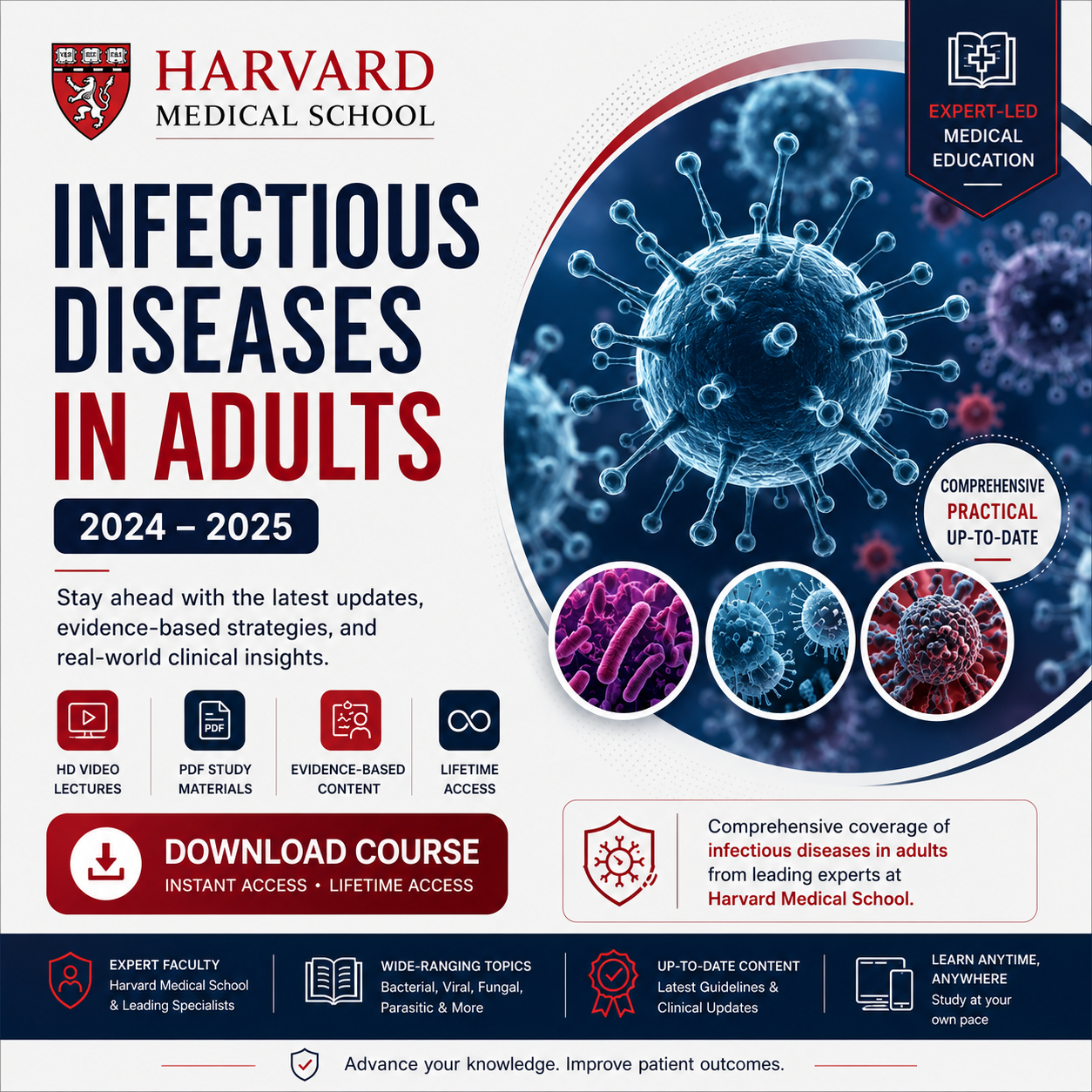 harvard Infectious Diseases in Adults 2024/2025