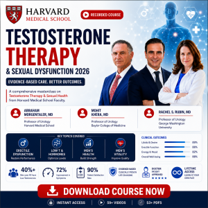 Harvard Testosterone Therapy and Sexual Dysfunction 2026